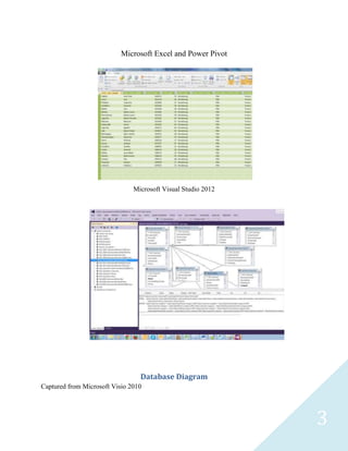 3
Microsoft Excel and Power Pivot
Microsoft Visual Studio 2012
 