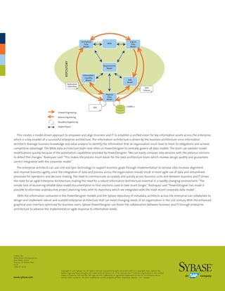 Sybase whats in_your_architecture_wp | PDF