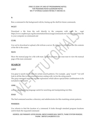 Sybsc cs sem 3 physical computing and iot programming unit 1 | PDF