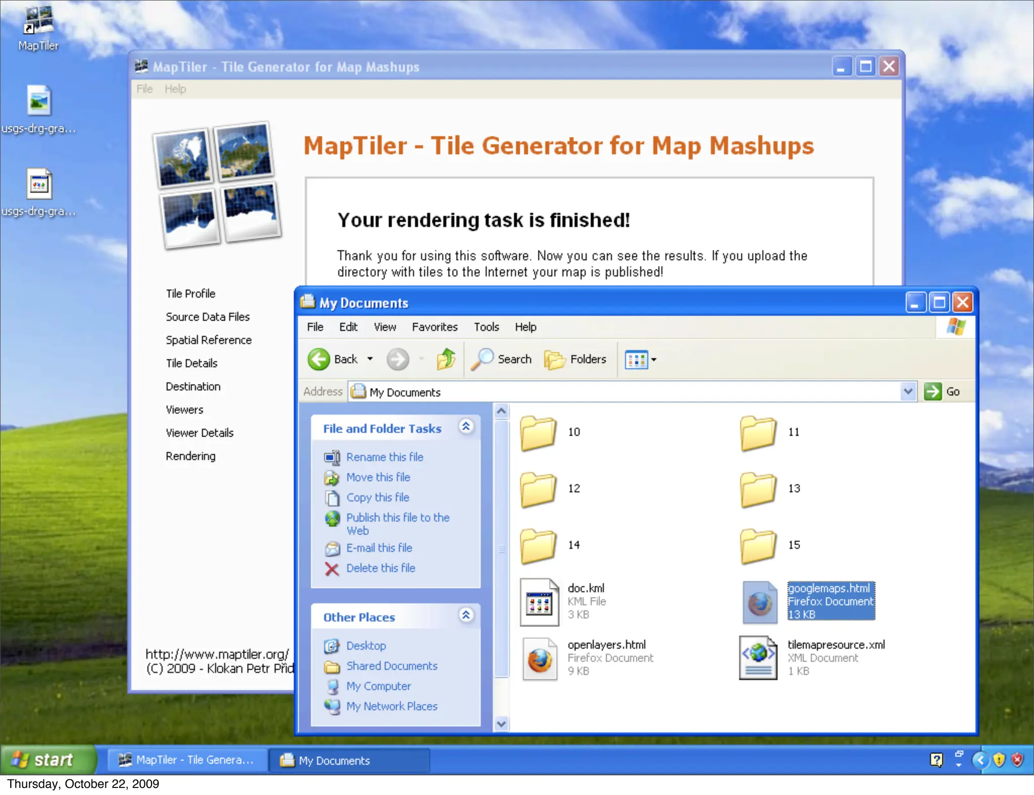 Thursday, October 22, 2009
 