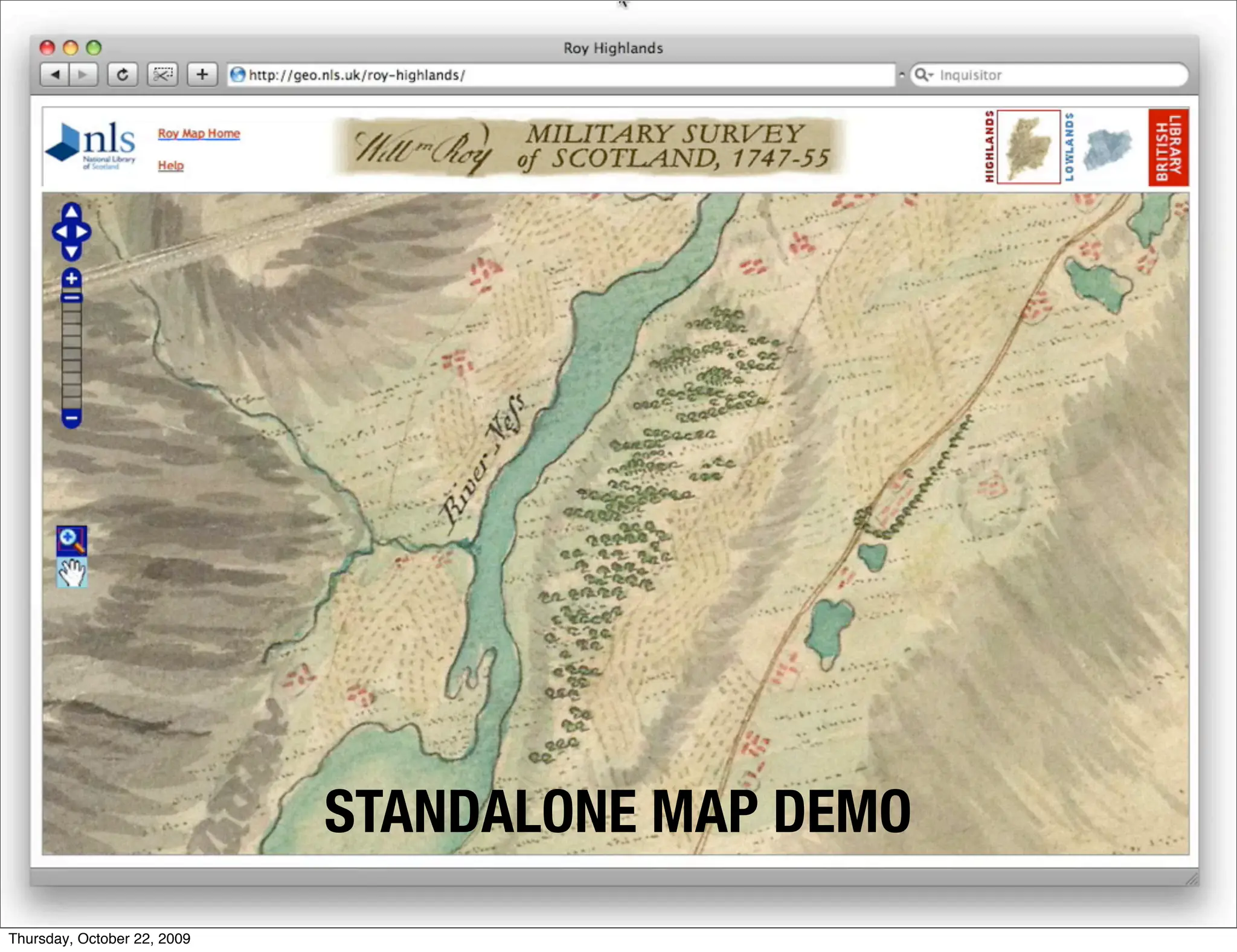 STANDALONE MAP DEMO
Thursday, October 22, 2009
 