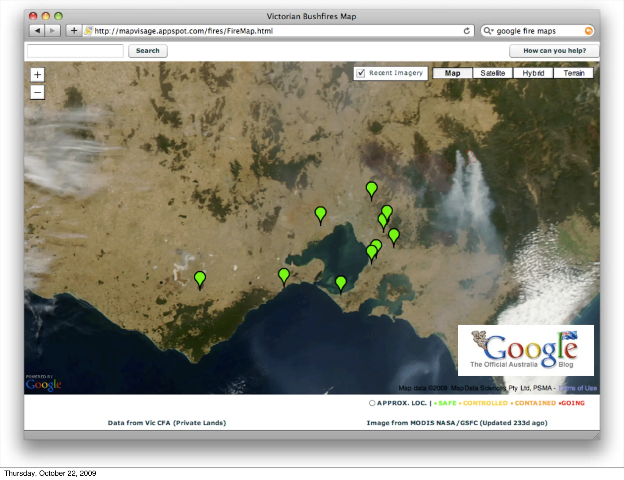 Thursday, October 22, 2009
 