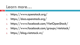 OpenStack Sydney Recap