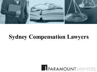 Sydney Compensation Lawyers
 