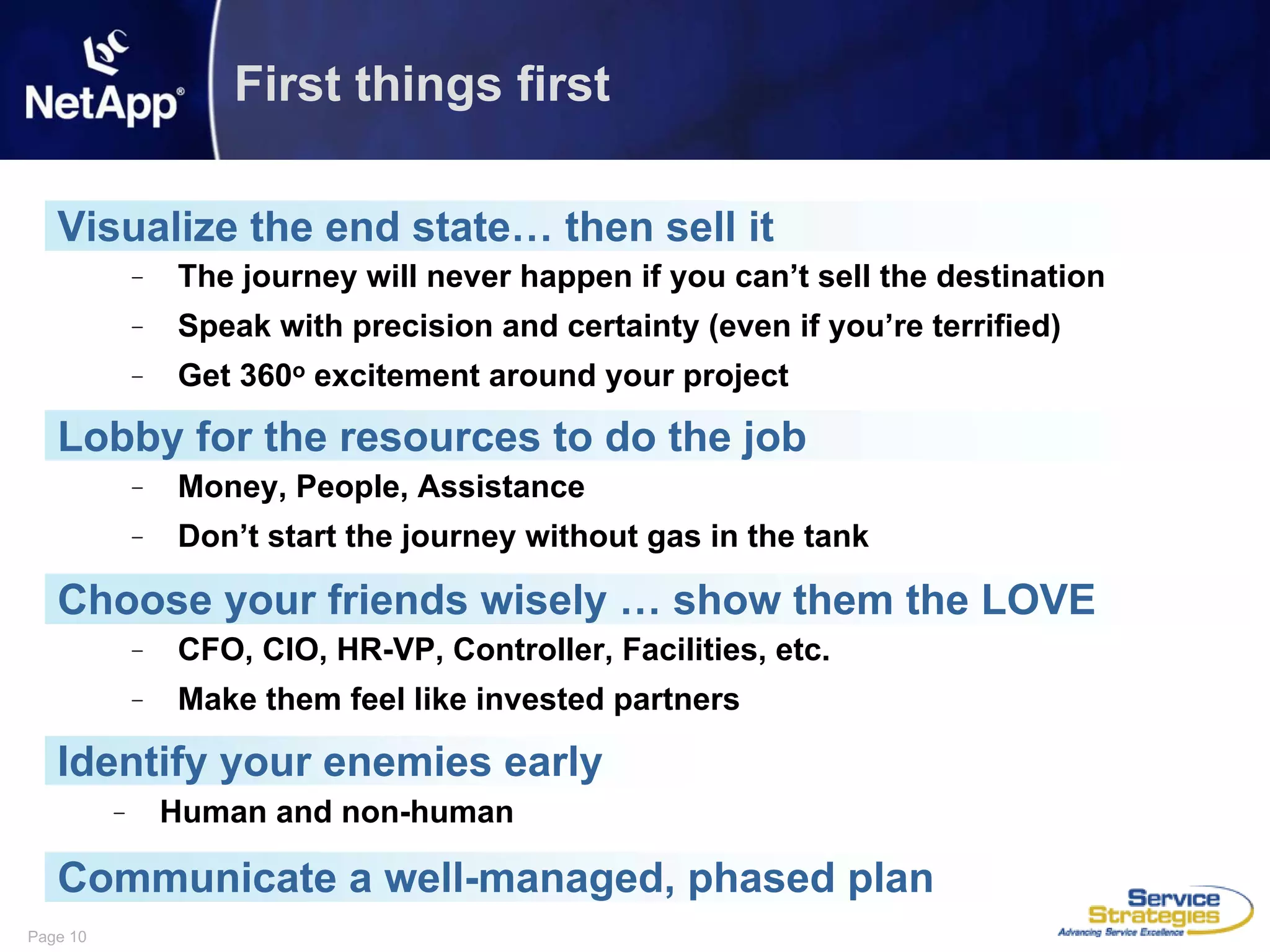 Surviving Huge Growth by Driving Huge Change