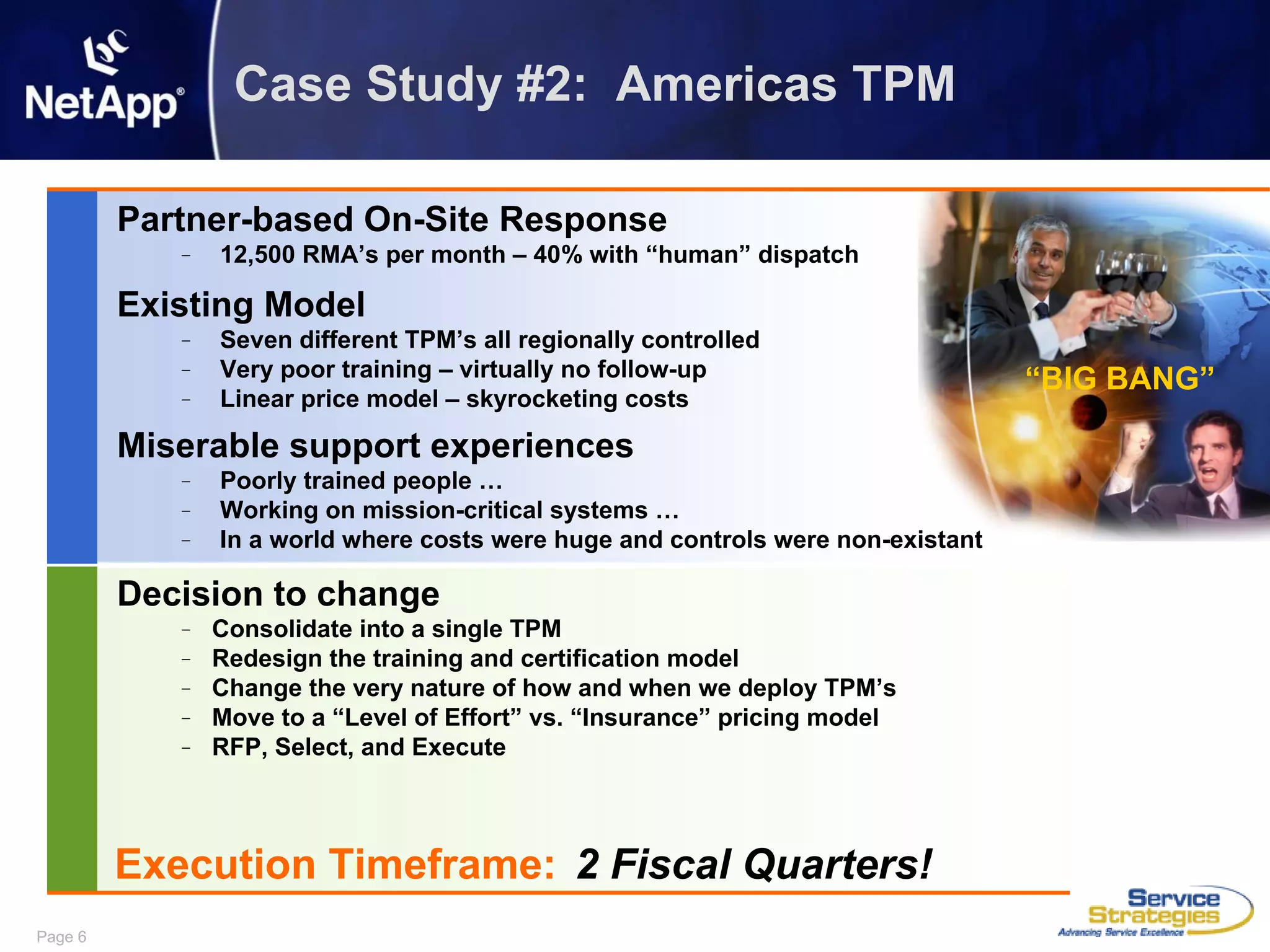 Surviving Huge Growth by Driving Huge Change