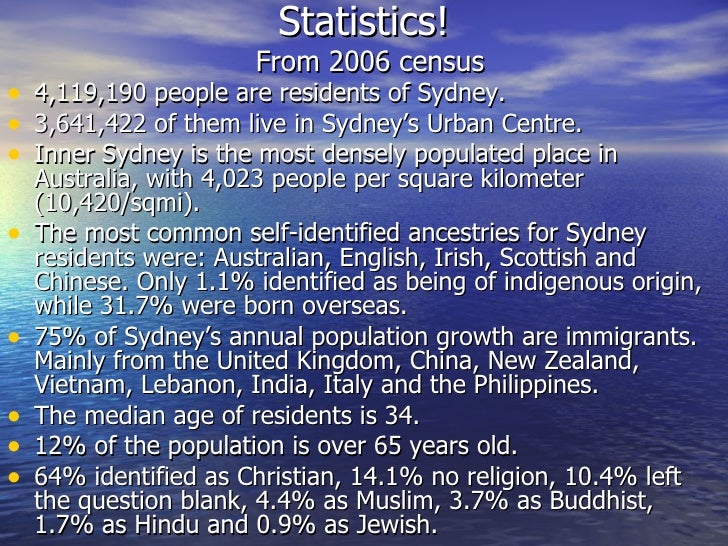 Sydney Presentation