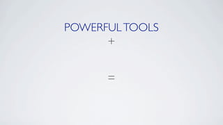 POWERFUL TOOLS
      +


      =
 