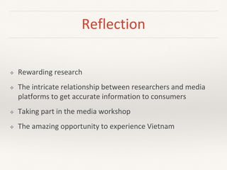 SafePork Vietnam: Slaughterhouse intervention and risk communication survey