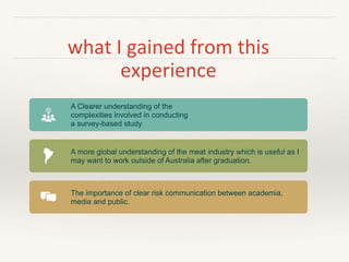 SafePork Vietnam: Slaughterhouse intervention and risk communication survey