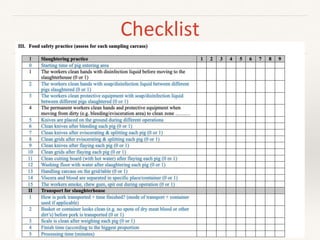 SafePork Vietnam: Slaughterhouse intervention and risk communication survey