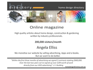 Syd start pitch   home design directory a