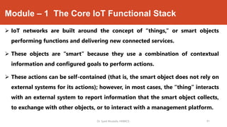Internet of Things - module 1 | PDF