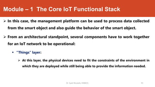Internet of Things - module 1 | PDF