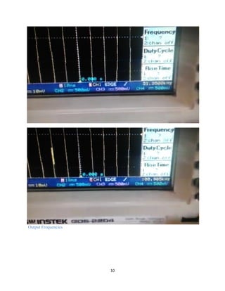 10
Output Frequencies
 