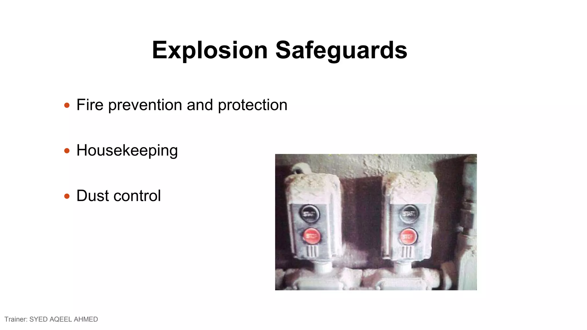Coal Dust Explosion and its Safety at Thermal Power Plant | PPTX