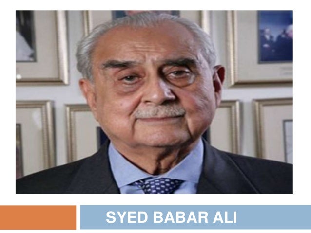 syed babar ali entrepreneur