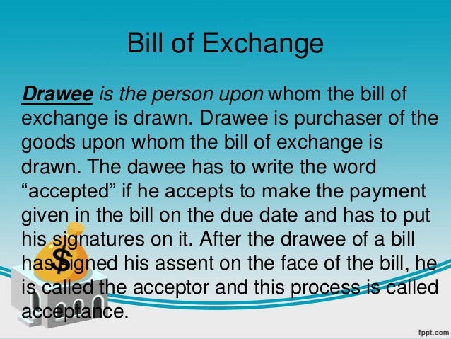Promissory Note Bill Of Exchange