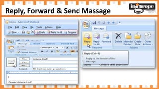 Reply, Forward & Send Massage
 