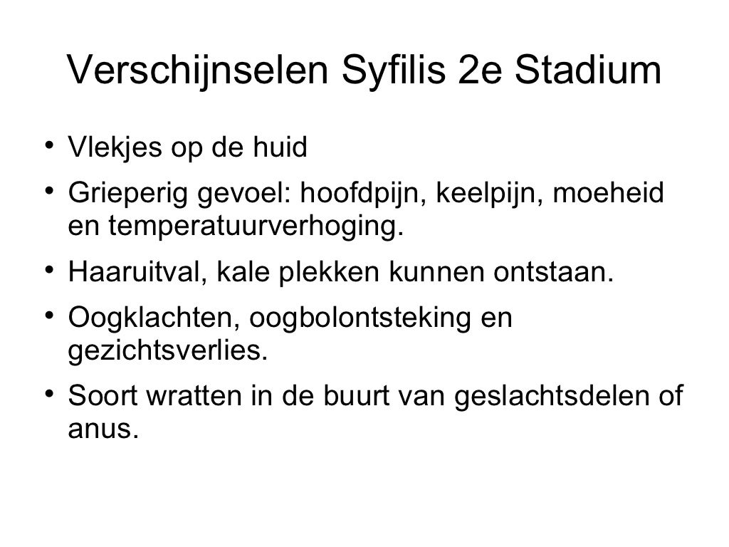 Syfilis