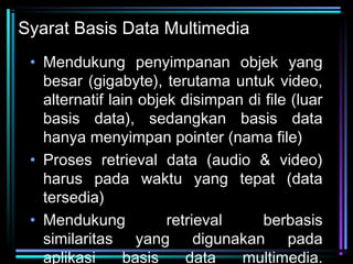 Pertemuan 1 Database Multimedia | PPT