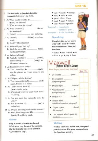 Blockbuster 2 workbook & grammar book