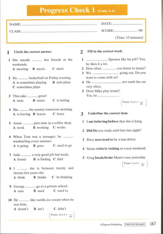 Blockbuster 2 workbook & grammar book