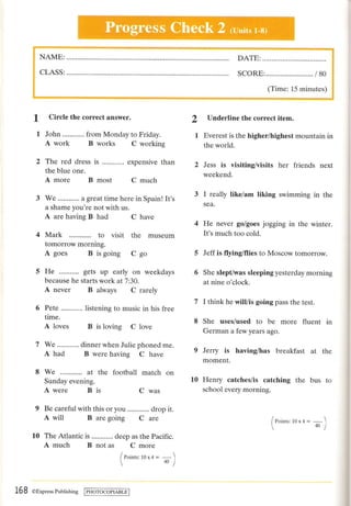 Blockbuster 2 workbook & grammar book