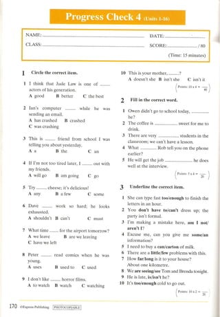 Blockbuster 2 workbook & grammar book