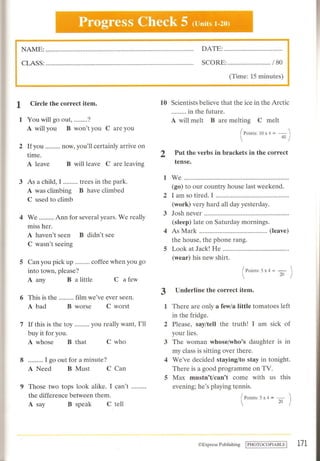 Blockbuster 2 workbook & grammar book