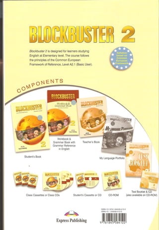 Blockbuster 2 workbook & grammar book