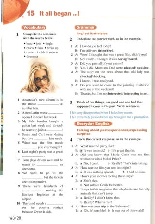 Blockbuster 2 workbook & grammar book