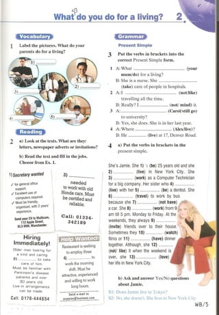Blockbuster 2 workbook & grammar book