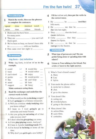 Blockbuster 2 workbook & grammar book