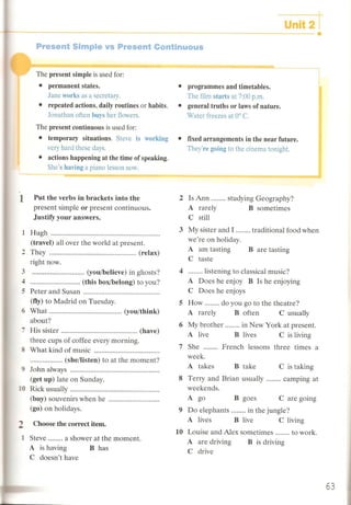 Blockbuster 2 workbook & grammar book