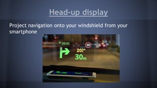 Head Up Display Navigation for your Smartphone - Sygic