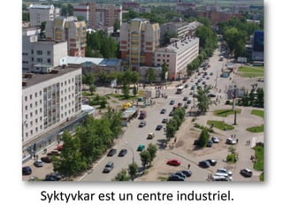 Syktyvkar est un centre industriel.
 
