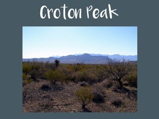 Croton Peak
 