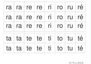 Syllabeetiquettesmanipulation