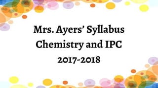 Syllabus | PPT