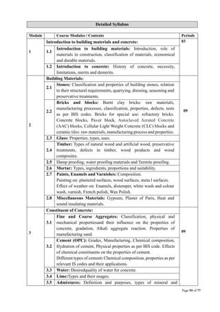 Syllabus Mumbai university Civil 2nd year | PDF