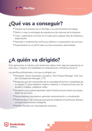 BootCamp Online en DevOps (and SecDevOps) de GeeksHubs Academy | PDF