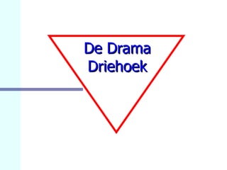 De Drama Driehoek 