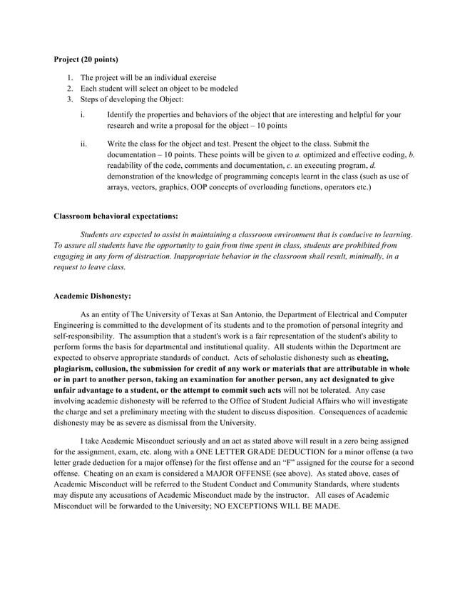 Syllabus 201620 22990 | PDF
