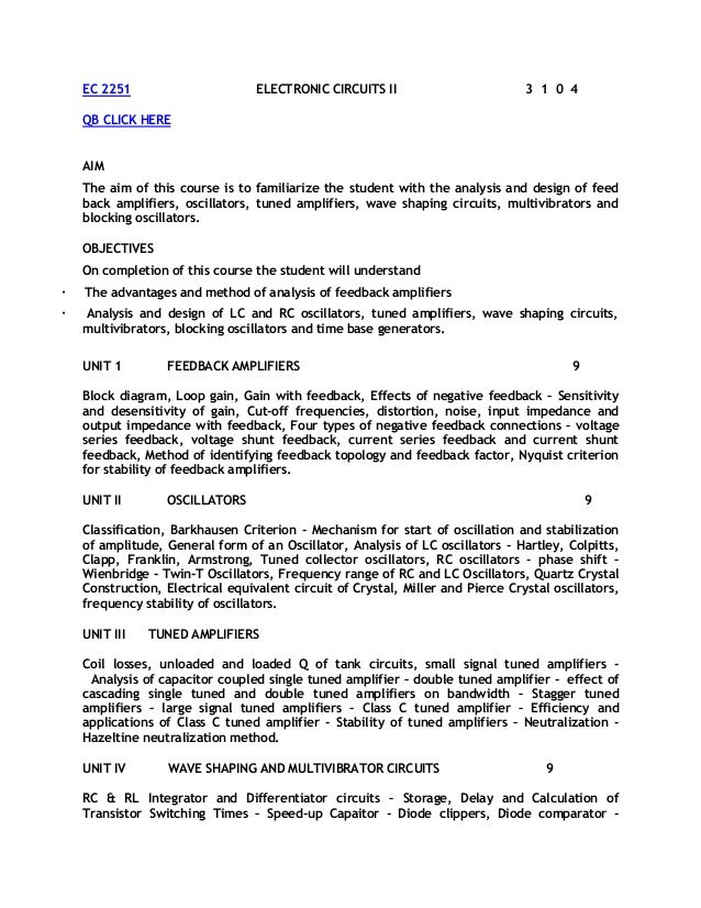 Syllabus 4th Sem