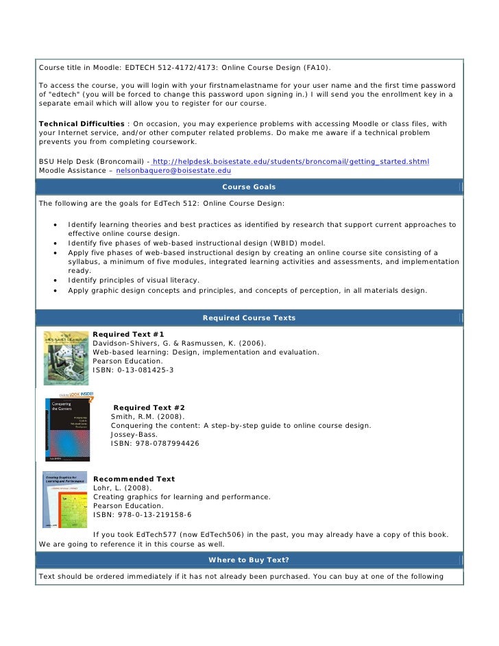 Syllabus 512 Fall 10