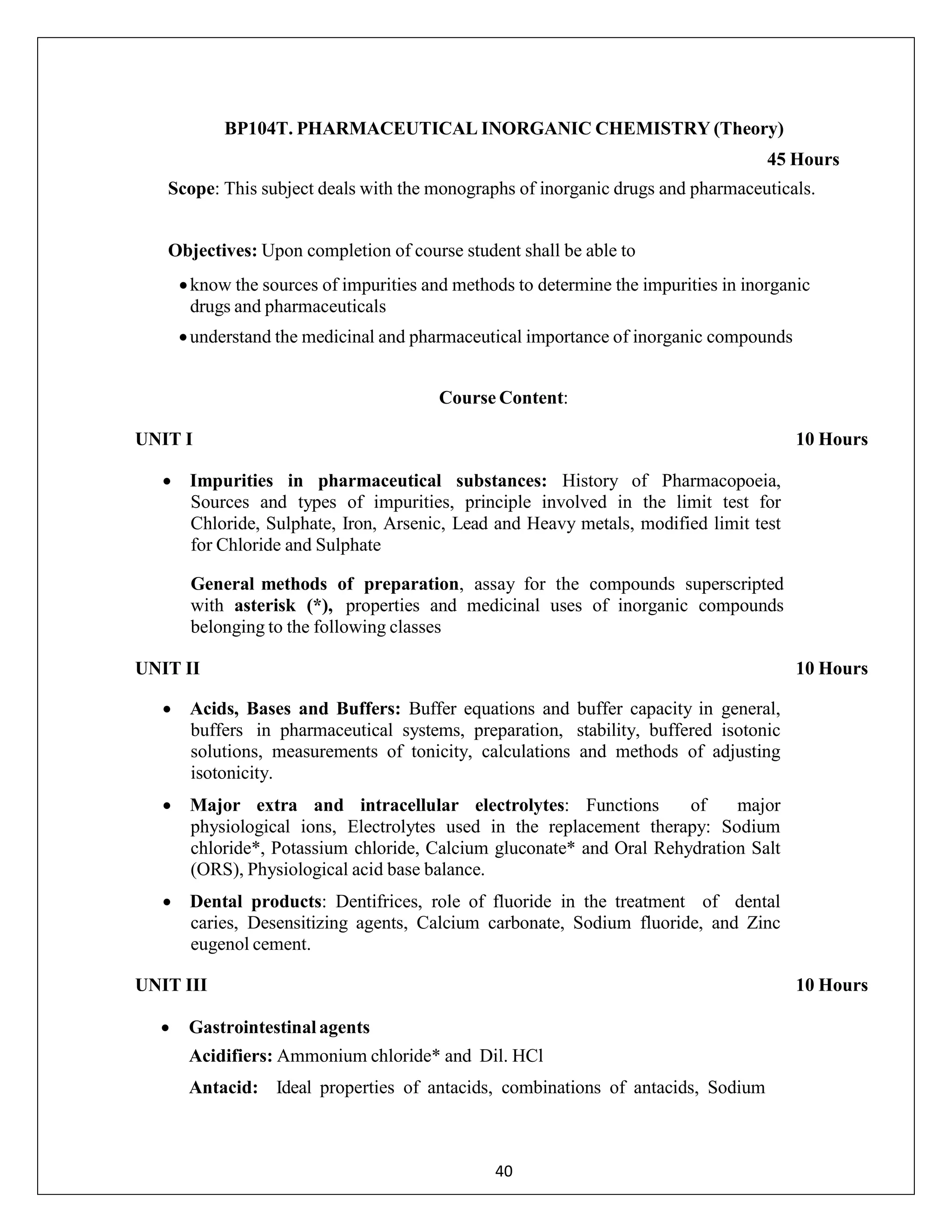 Syllabus_B_Pharm for b pharm student studing under Rajiv Gandhi ...