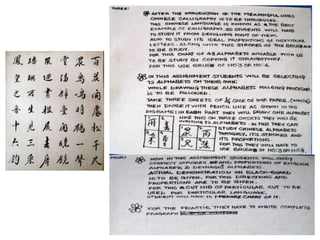 Task 4 Calligraphy Calligraphy Syllabus | PPTX
