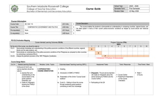 Comprehensive Course Guide for Bachelor of Elementary and Secondary ...