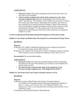 Syllabus inspiring leadership through emotional intelligence | PDF
